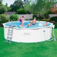 Бассейн со стальными стенками 460х120см BestWay 56382