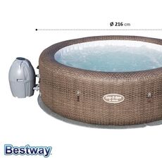 Надувной СПА-бассейн St.Moritz AirJet для 5-7 чел. с аэромассажем Bestway 54175