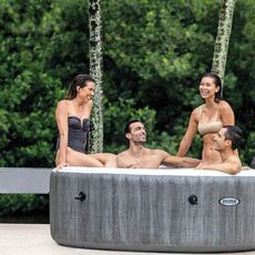 Intex 28440 (196х71, аэро) Надувной гидромассажный СПА-бассейн джакузи PureSpa