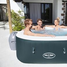 Надувной СПА бассейн Ибица Bestway 54291 на 4-6 человек, 180x180x66см, с аэромассажем