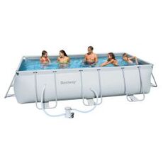 Каркасный прямоугольный бассейн 201 см х 404 см х 100 см Bestway 56441